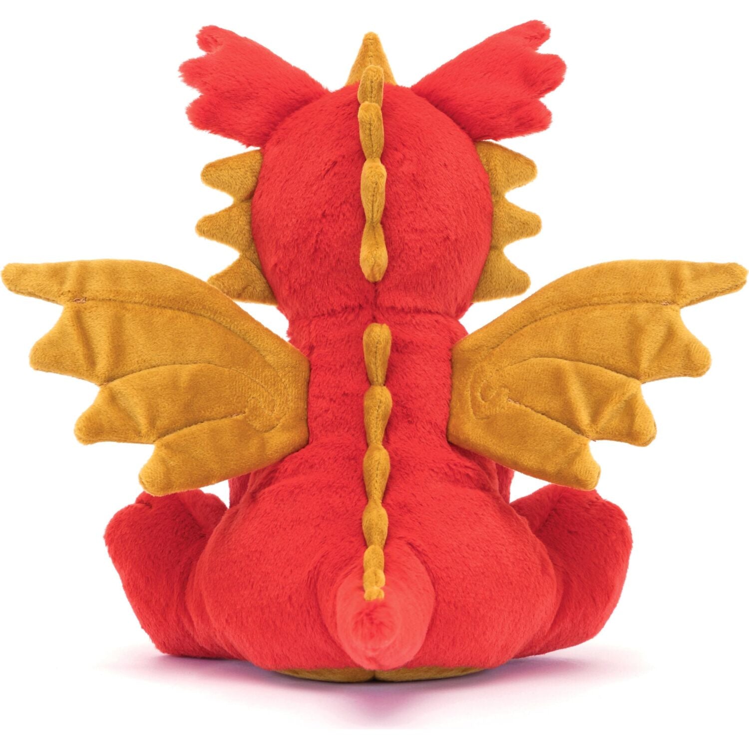Jellycat - Darvin Dragon Red & Gold 24x20x12cm Plush