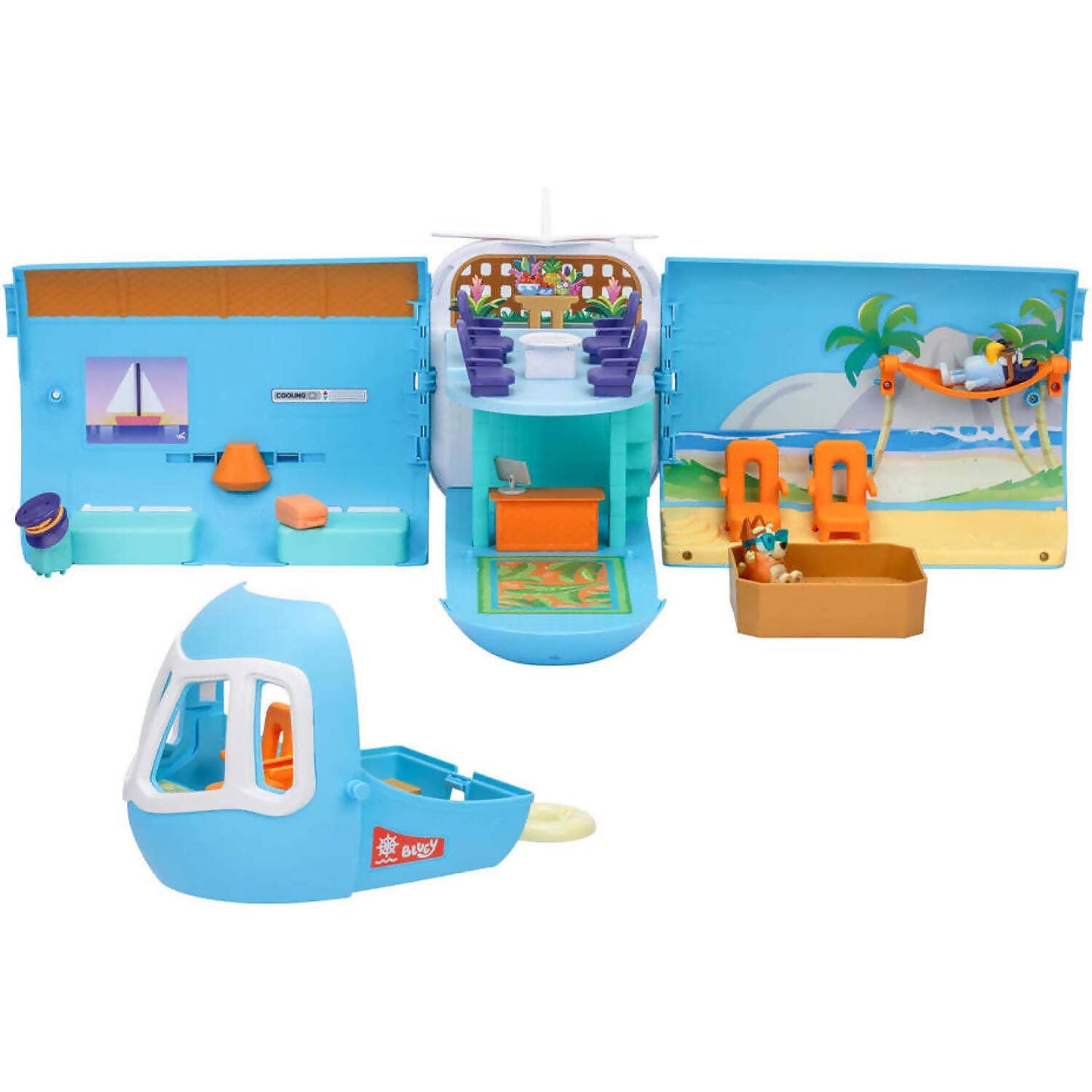 Bluey - 3-in-1 Airplane Playset
