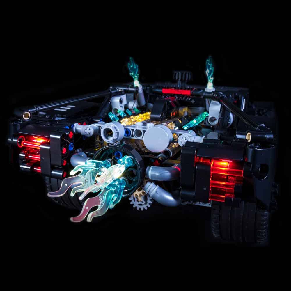 Light My Bricks - LIGHT KIT for LEGO The Batman - Batmobile 42127