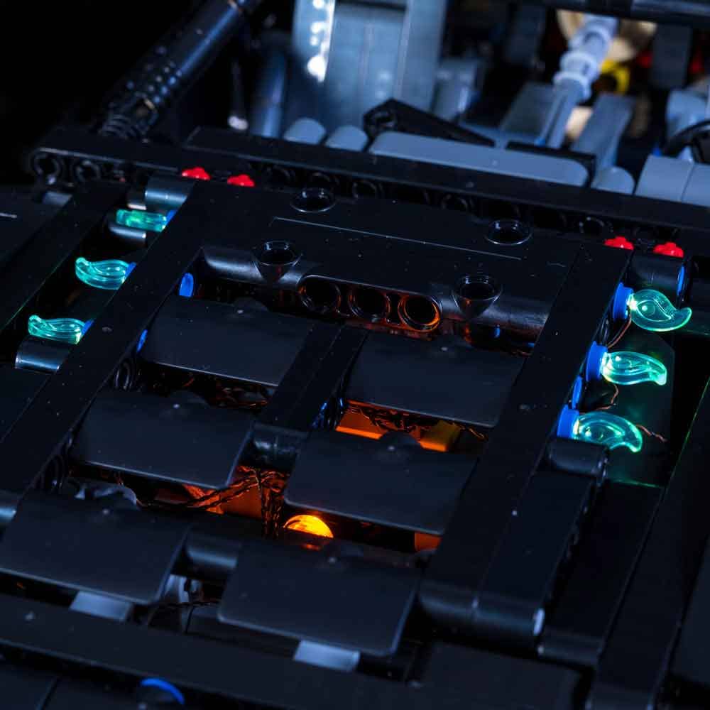 Light My Bricks - LIGHT KIT for LEGO The Batman - Batmobile 42127