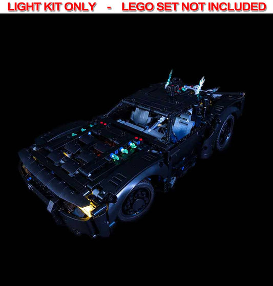 Light My Bricks - LIGHT KIT for LEGO The Batman - Batmobile 42127