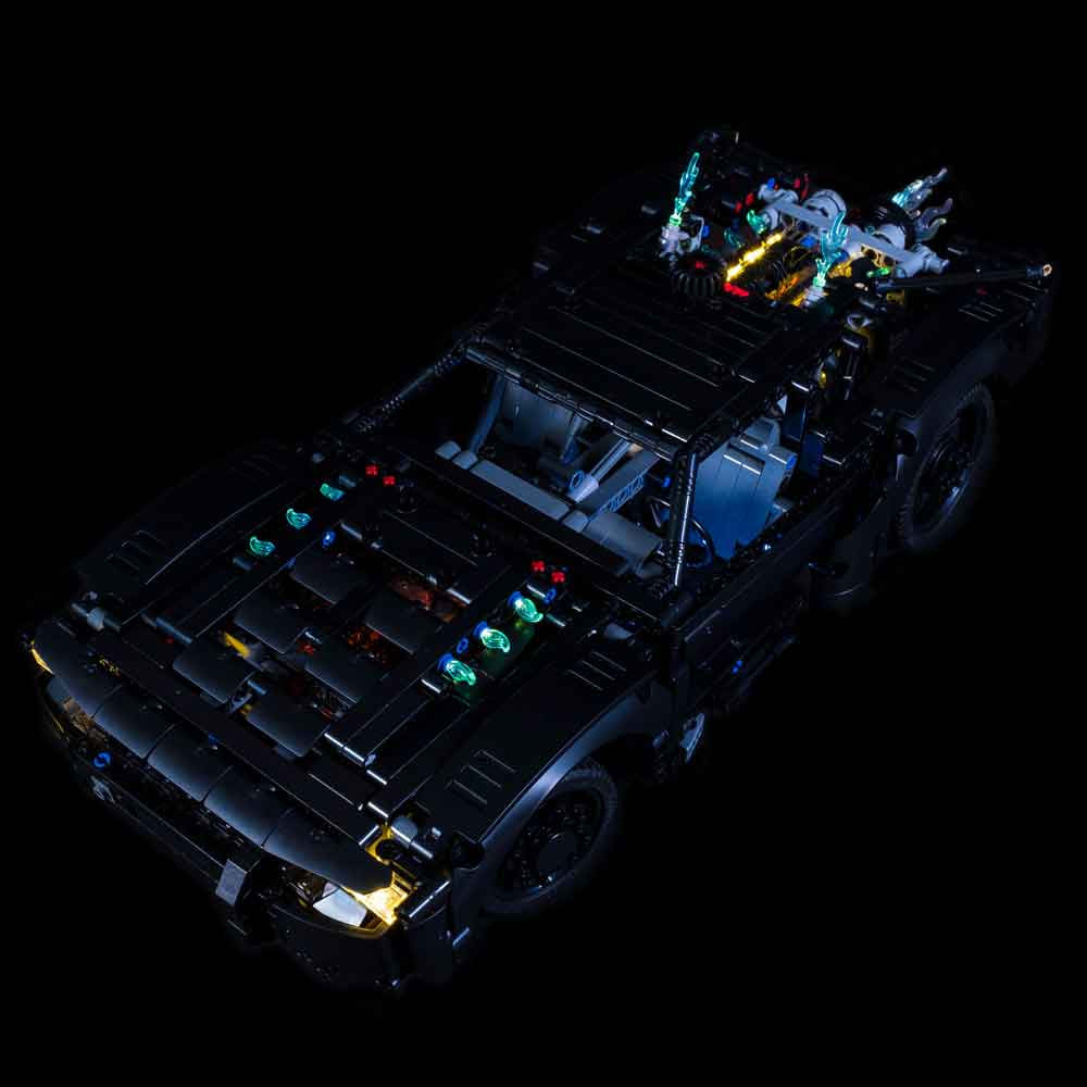 Light My Bricks - LIGHT KIT for LEGO The Batman - Batmobile 42127