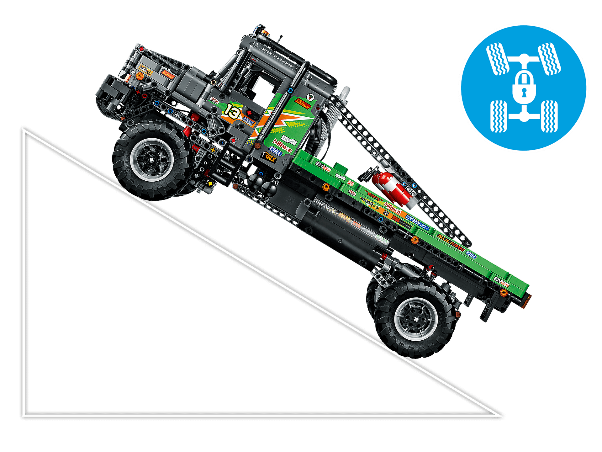 LEGO 42129 4x4 Mercedes-Benz Zetros Trial Truck - Technic