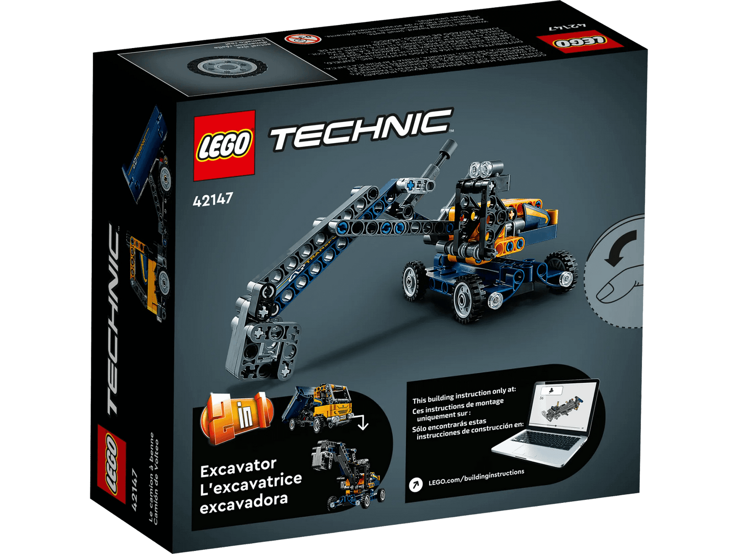 LEGO 42147 Dump Truck - Technic