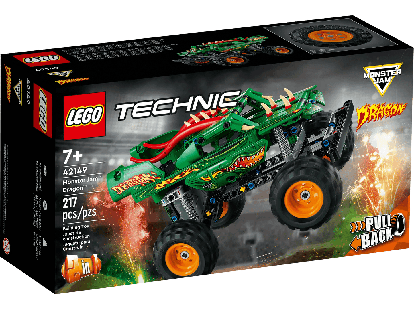 LEGO 42149 Monster Jam™ Dragon™ - Technic
