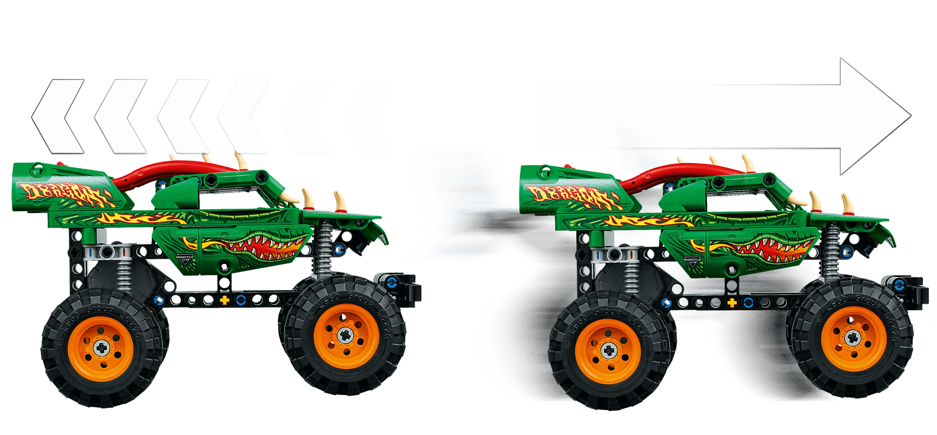 LEGO 42149 Monster Jam Dragon - Technic
