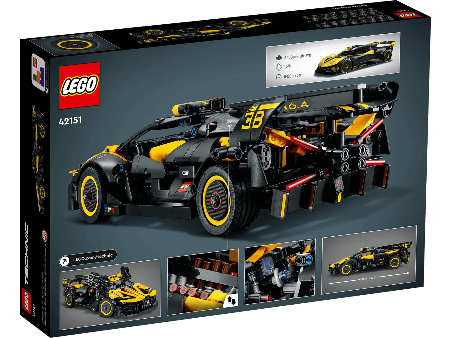 LEGO 42151 Bugatti Bolide - Technic