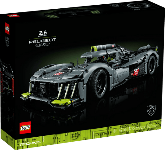 LEGO 42156 PEUGEOT 9X8 24H Le Mans Hybrid Hypercar - Technic
