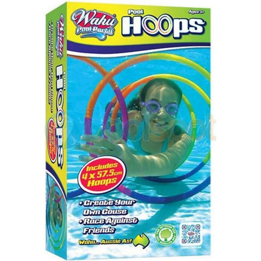 Wahu - Pool Party Pool Hoops 4pk