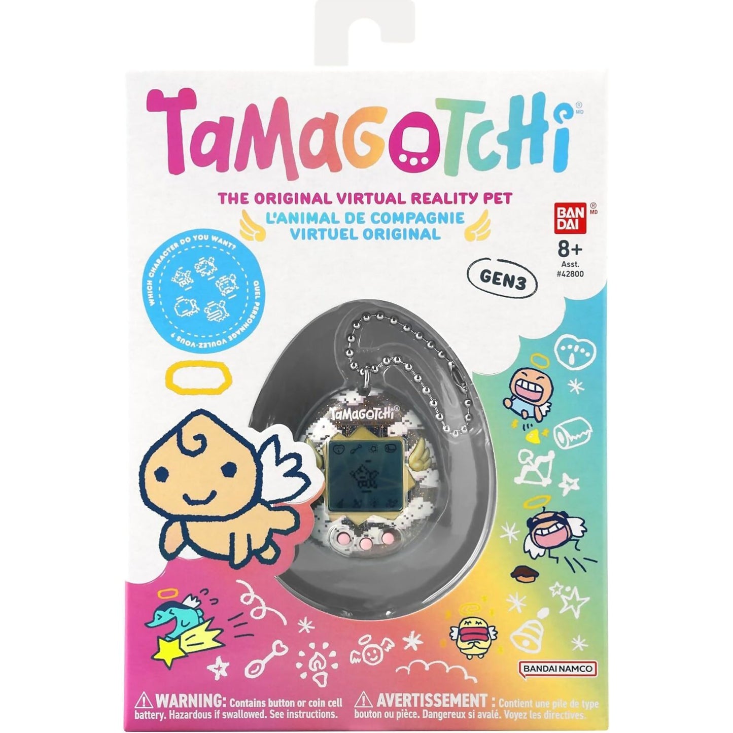 Tamagotchi - Original Virtual Reality Pet - Lovely Angel Gen3