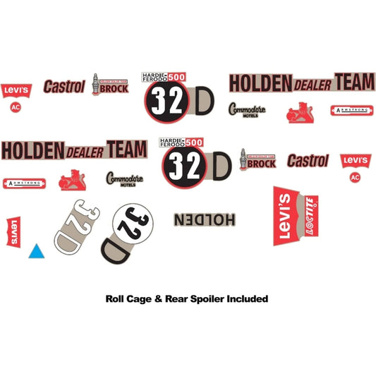 DDA Collectibles 1:24 Scale - #32D LC Holden Torana Bathurst Decal Kit Accessory - Diecast Model Accessory