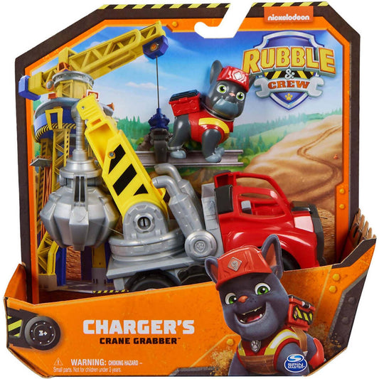 Paw Patrol - Rubble & Crew Charger's Crane Grabber - Spin Master