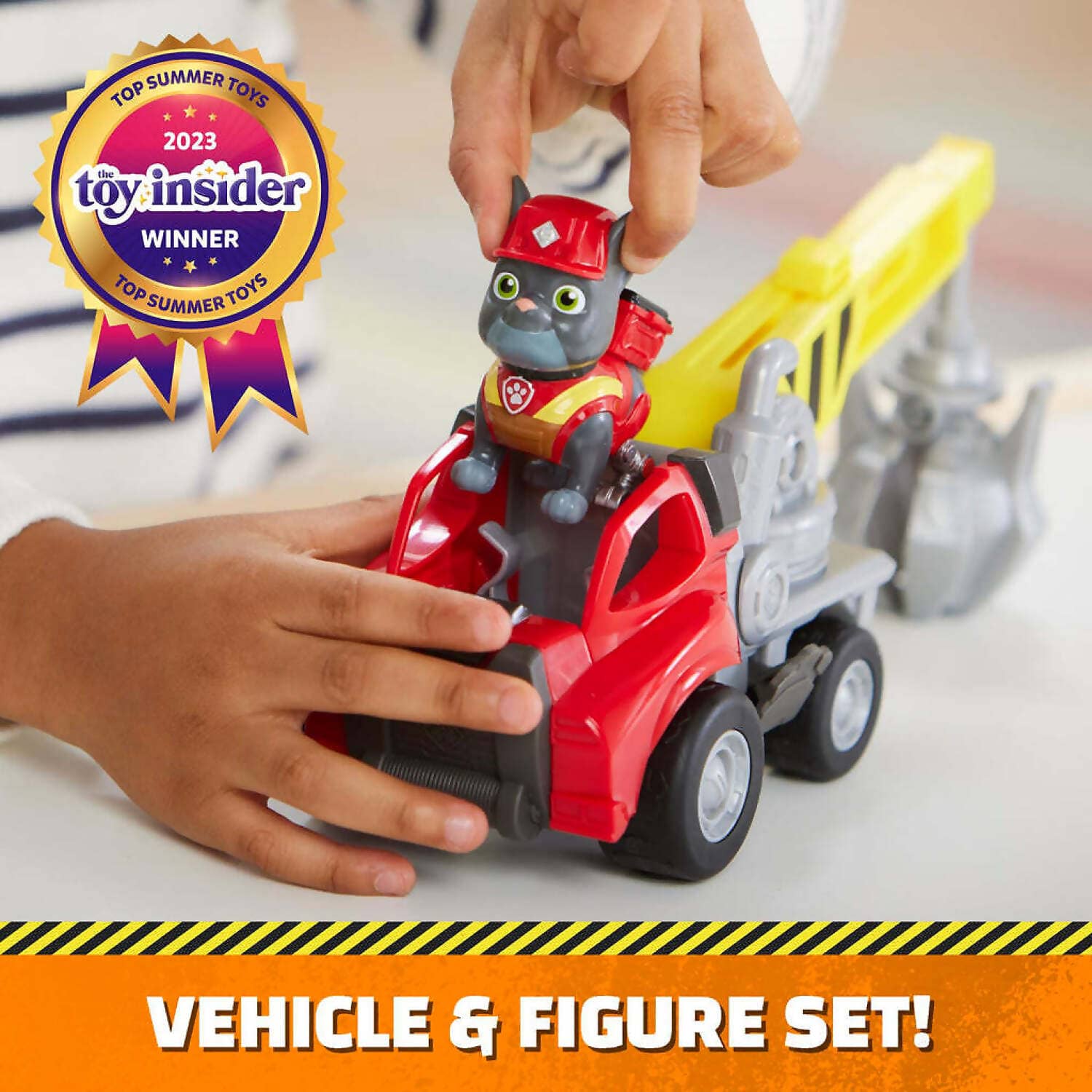 Paw Patrol - Rubble & Crew Charger's Crane Grabber - Spin Master