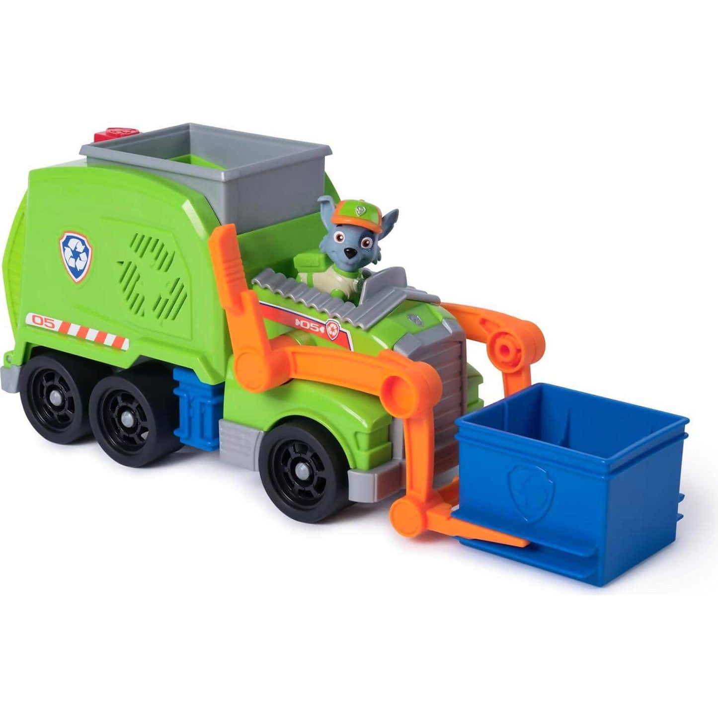 Paw Patrol - Sustainable Crush N Roll Recycling Truck With Rocky - Spin Master