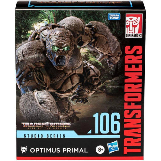 Transformers - Studio Series Leader Transformers: Rise Of The Beasts 106 Optimus Primal Action Figure 8.5-inch - Hasbro