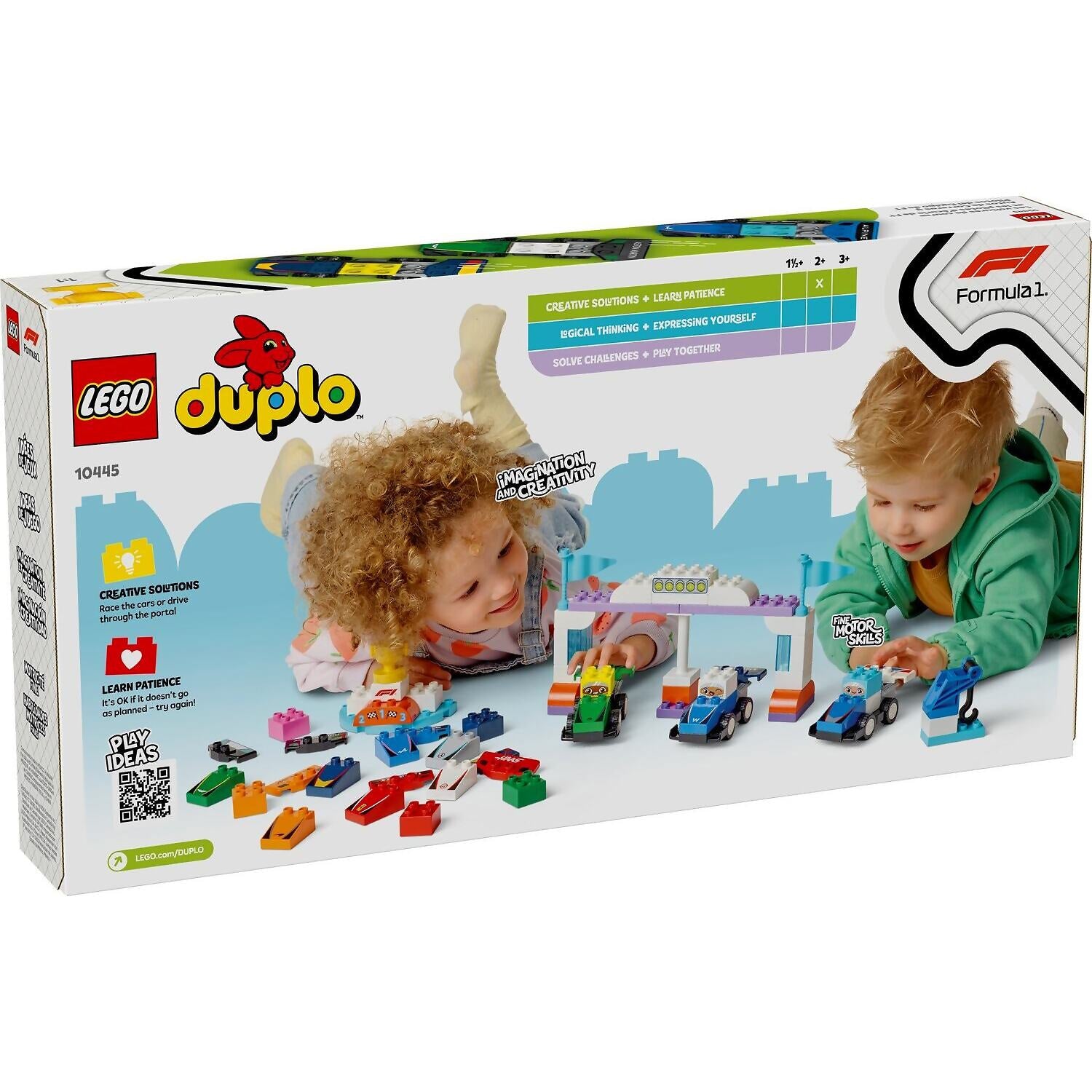 LEGO 10445 F1 Team Race Cars & Drivers - Duplo