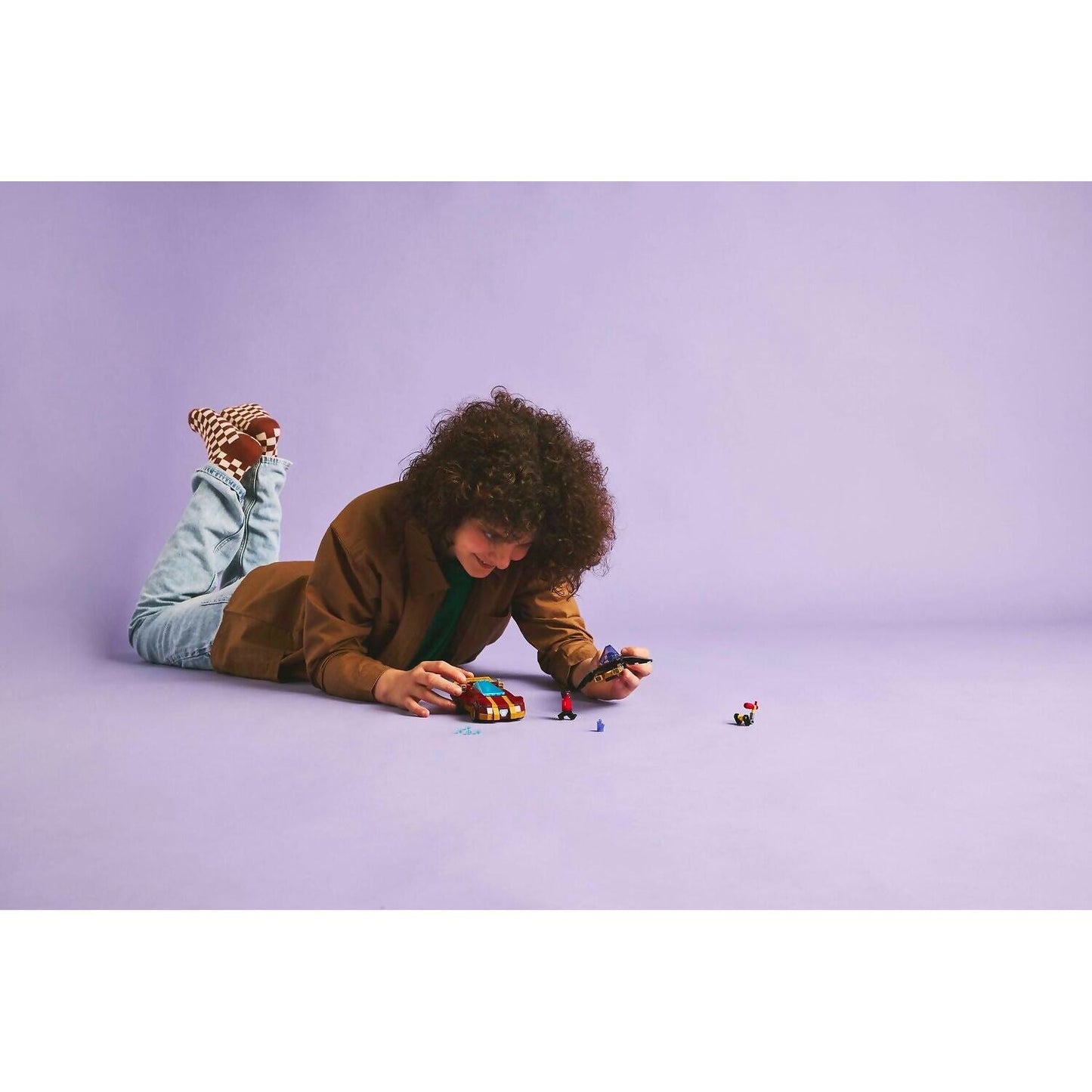 LEGO 76310 Iron Man Car & Black Panther vs. Red Hulk - Marvel Super Heroes