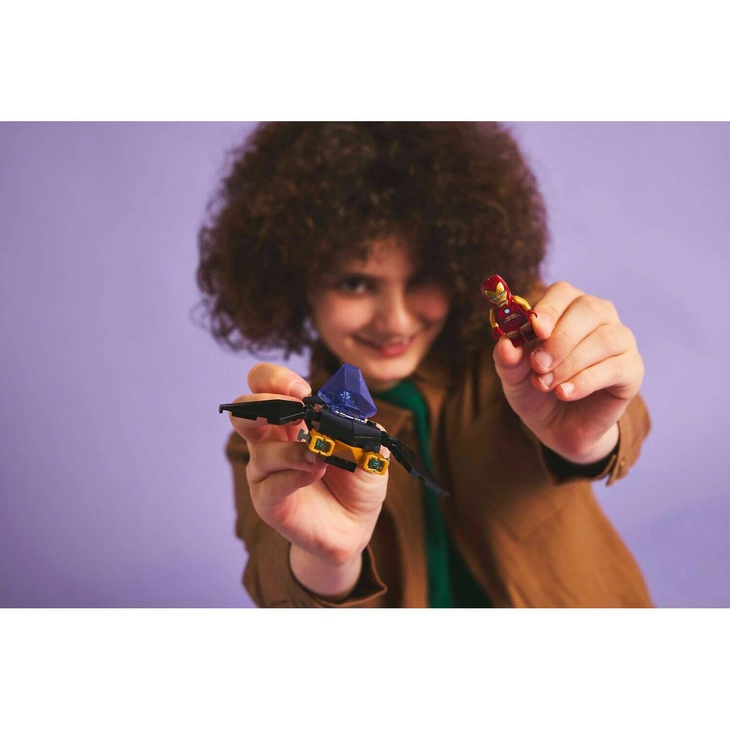 LEGO 76310 Iron Man Car & Black Panther vs. Red Hulk - Marvel Super Heroes