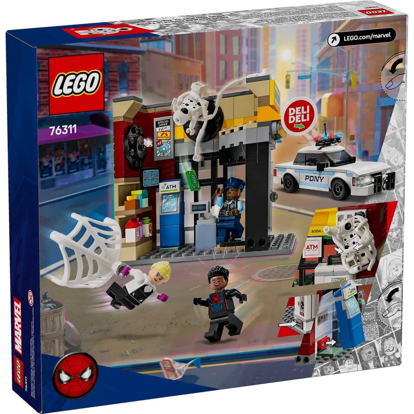 LEGO 76311 Spider-Verse: Miles Morales vs. The Spot - Marvel Super Heroes