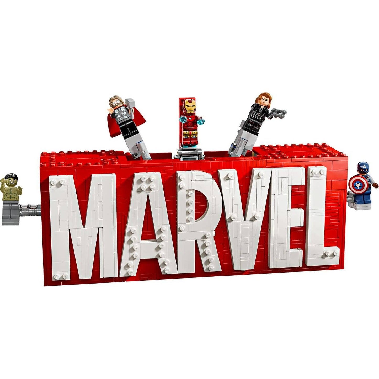 LEGO 76313 MARVEL Logo & Minifigures - Marvel Super Heroes