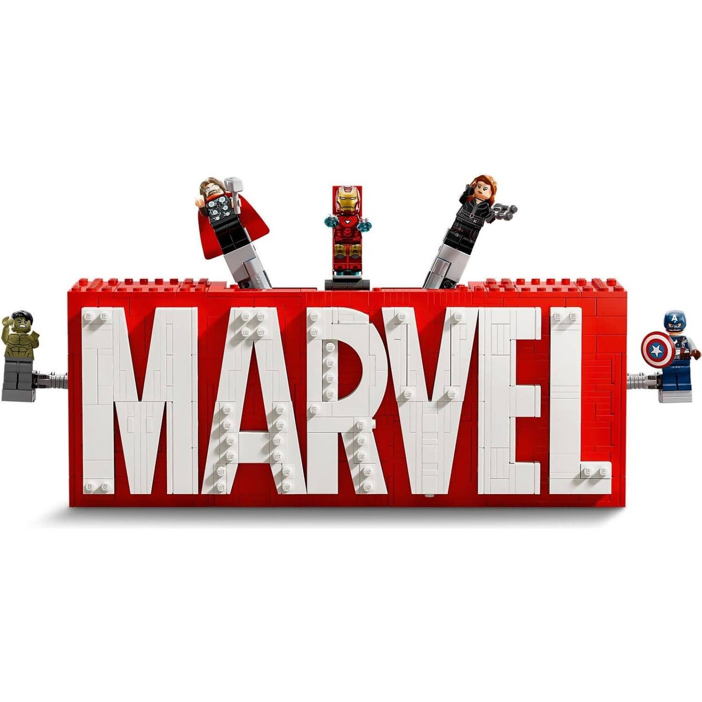 LEGO 76313 MARVEL Logo & Minifigures - Marvel Super Heroes