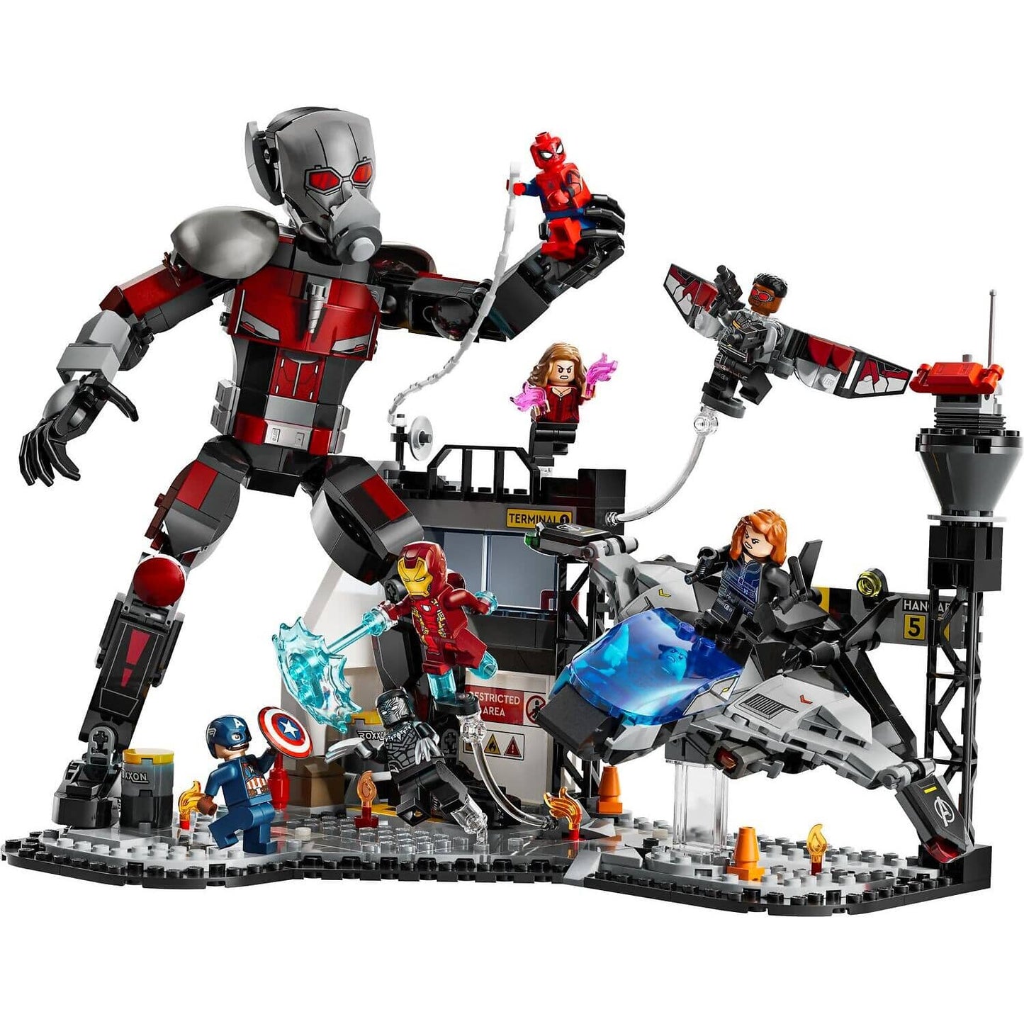 LEGO 76314 Captain America: Civil War Action Battle - Marvel Super Heroes