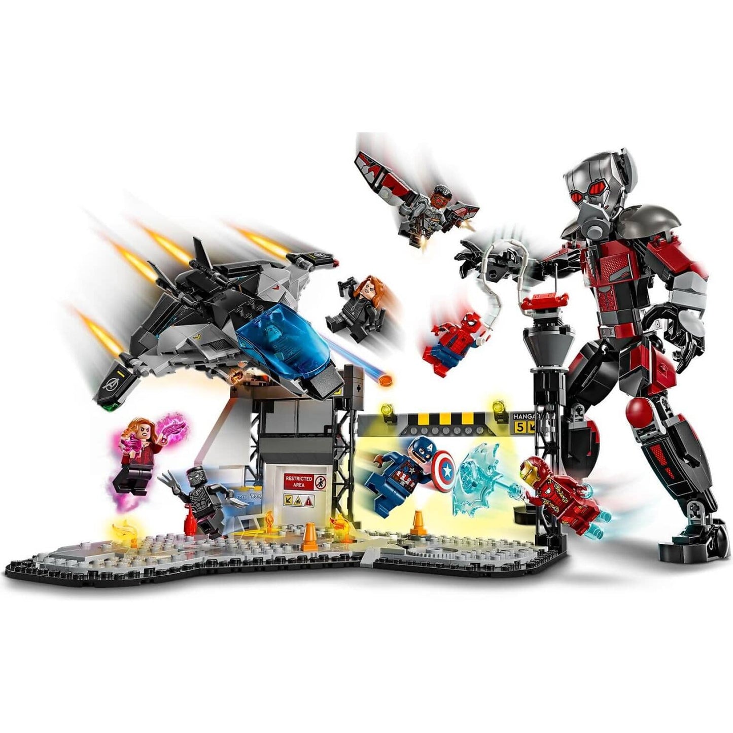 LEGO 76314 Captain America: Civil War Action Battle - Marvel Super Heroes