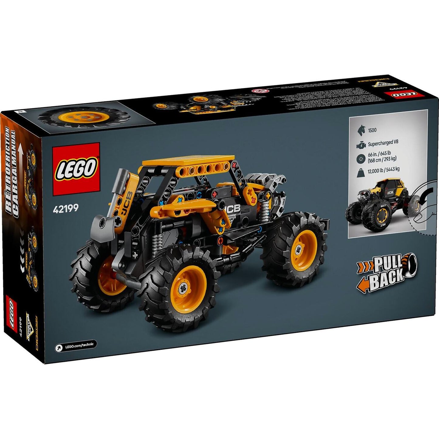 LEGO 42199 Monster Jam™ DIGatron™ Pull-Back - Technic