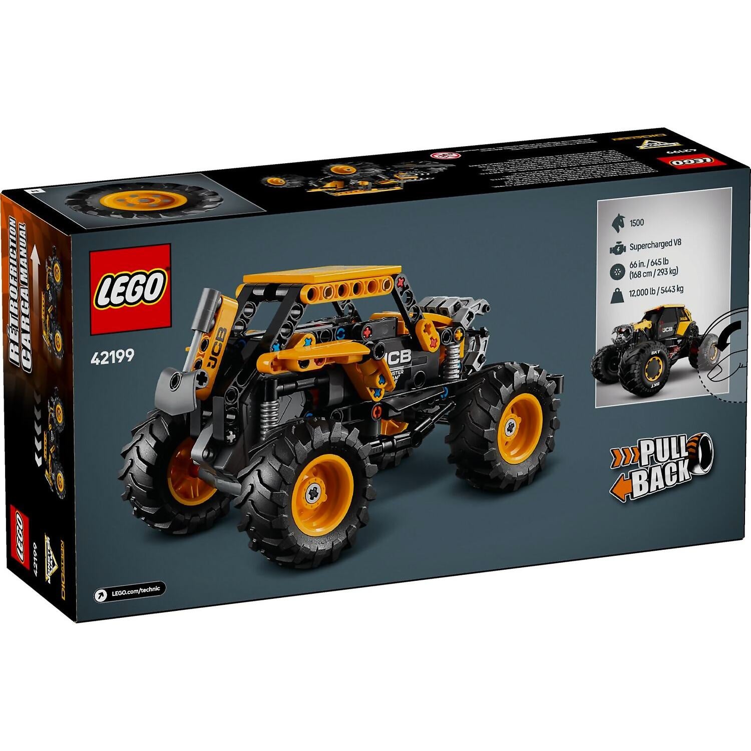 LEGO 42199 Monster Jam DIGatron Pull-Back - Technic