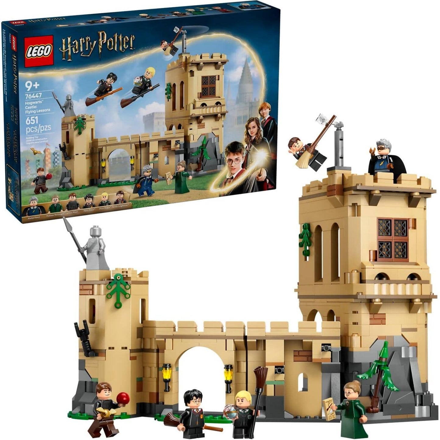 LEGO 76447Hogwarts™ Castle: Flying Lessons - Harry Potter