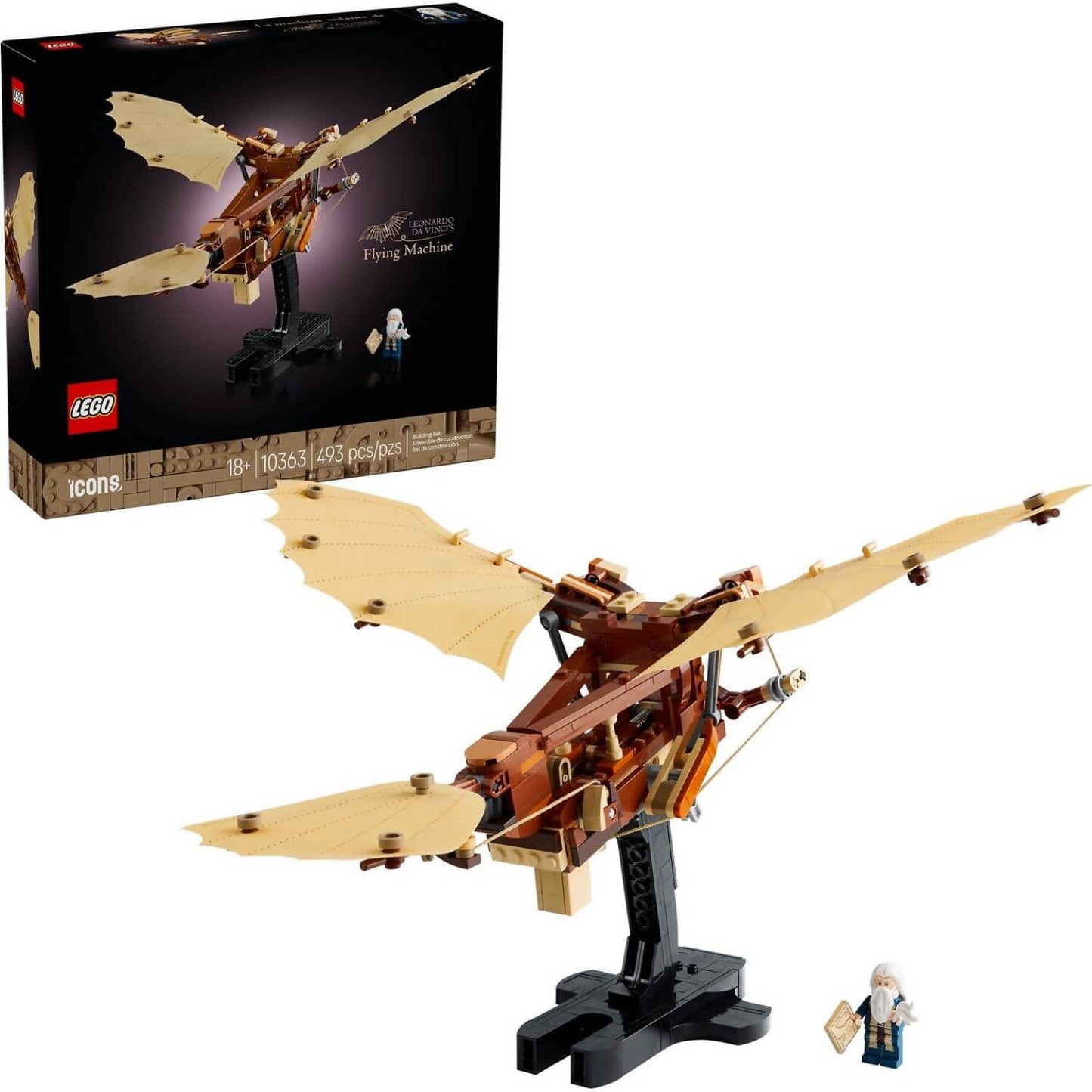 LEGO 10363 Leonardo da Vinci's Flying Machine - Icons