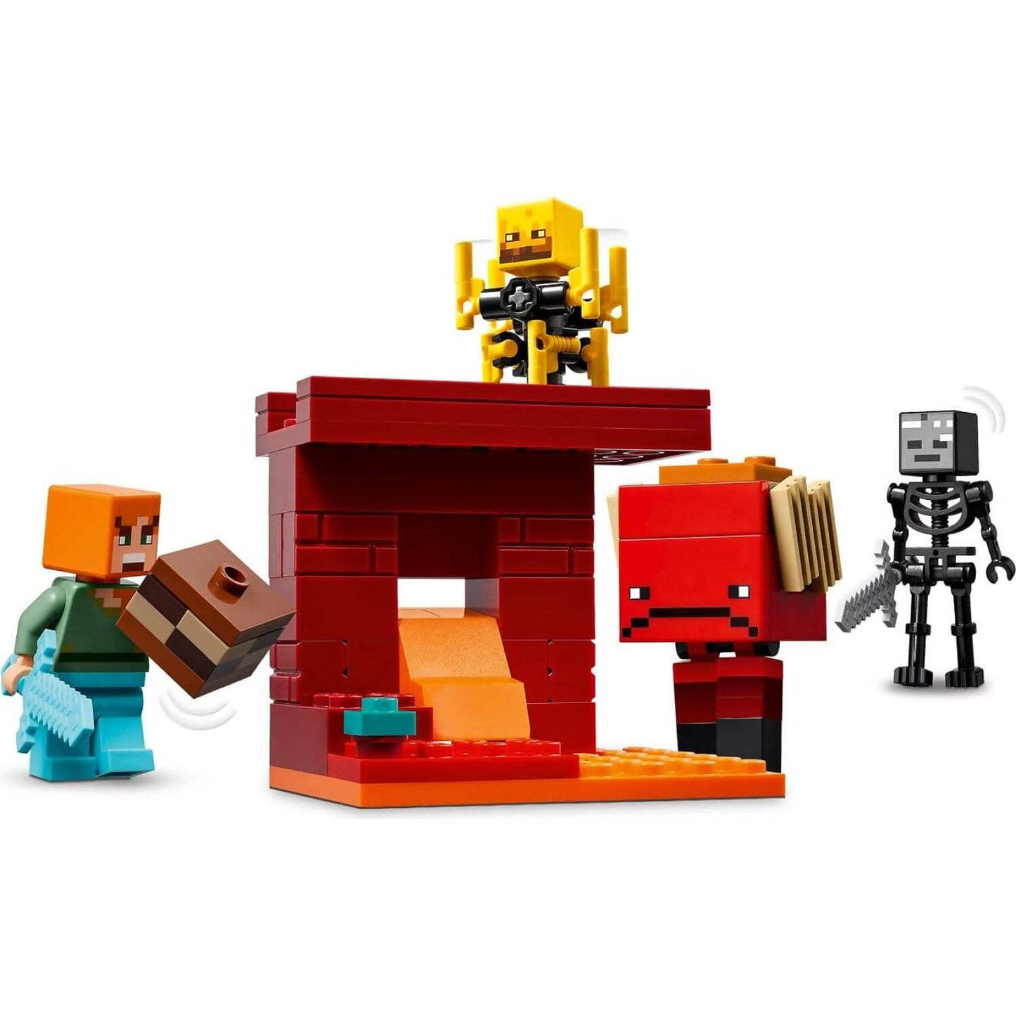 LEGO 21266 The Nether Lava Battle - Minecraft