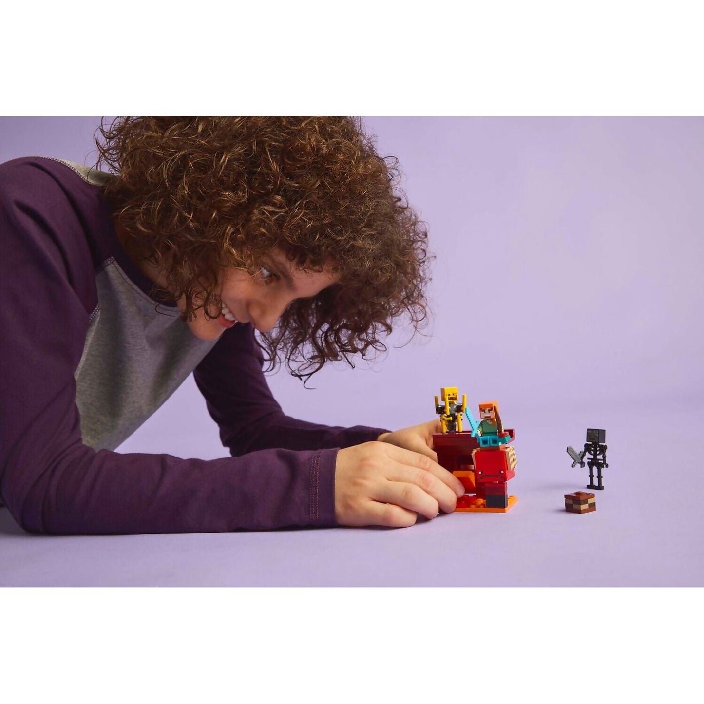 LEGO 21266 The Nether Lava Battle - Minecraft