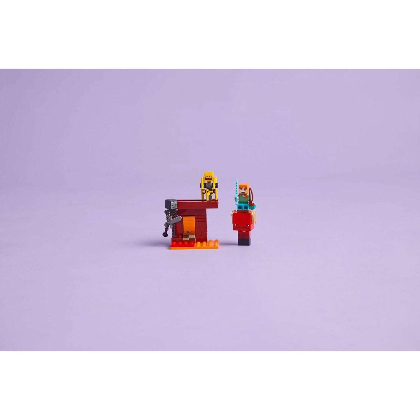 LEGO 21266 The Nether Lava Battle - Minecraft