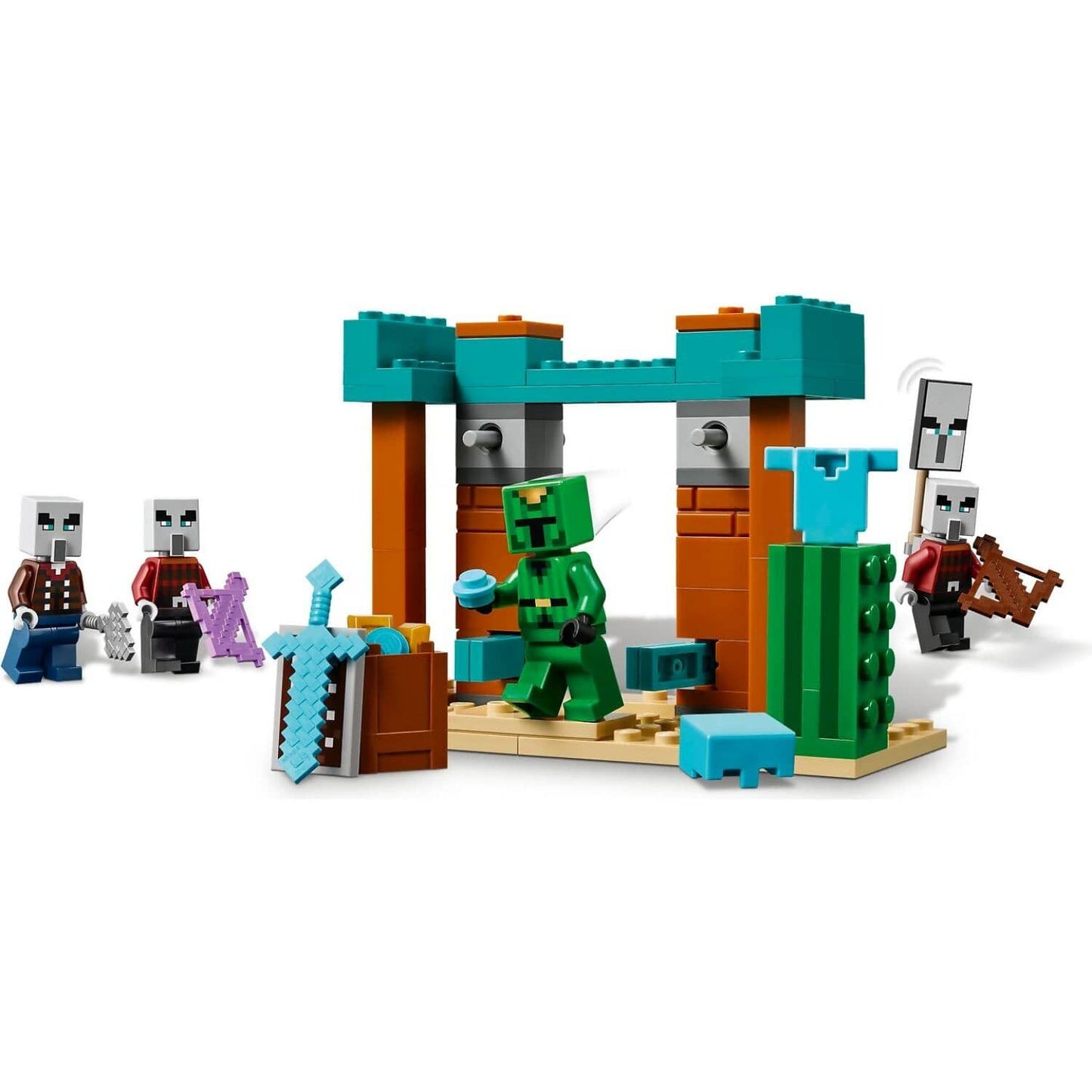 LEGO 21267 The Illager Desert Patrol - Minecraft