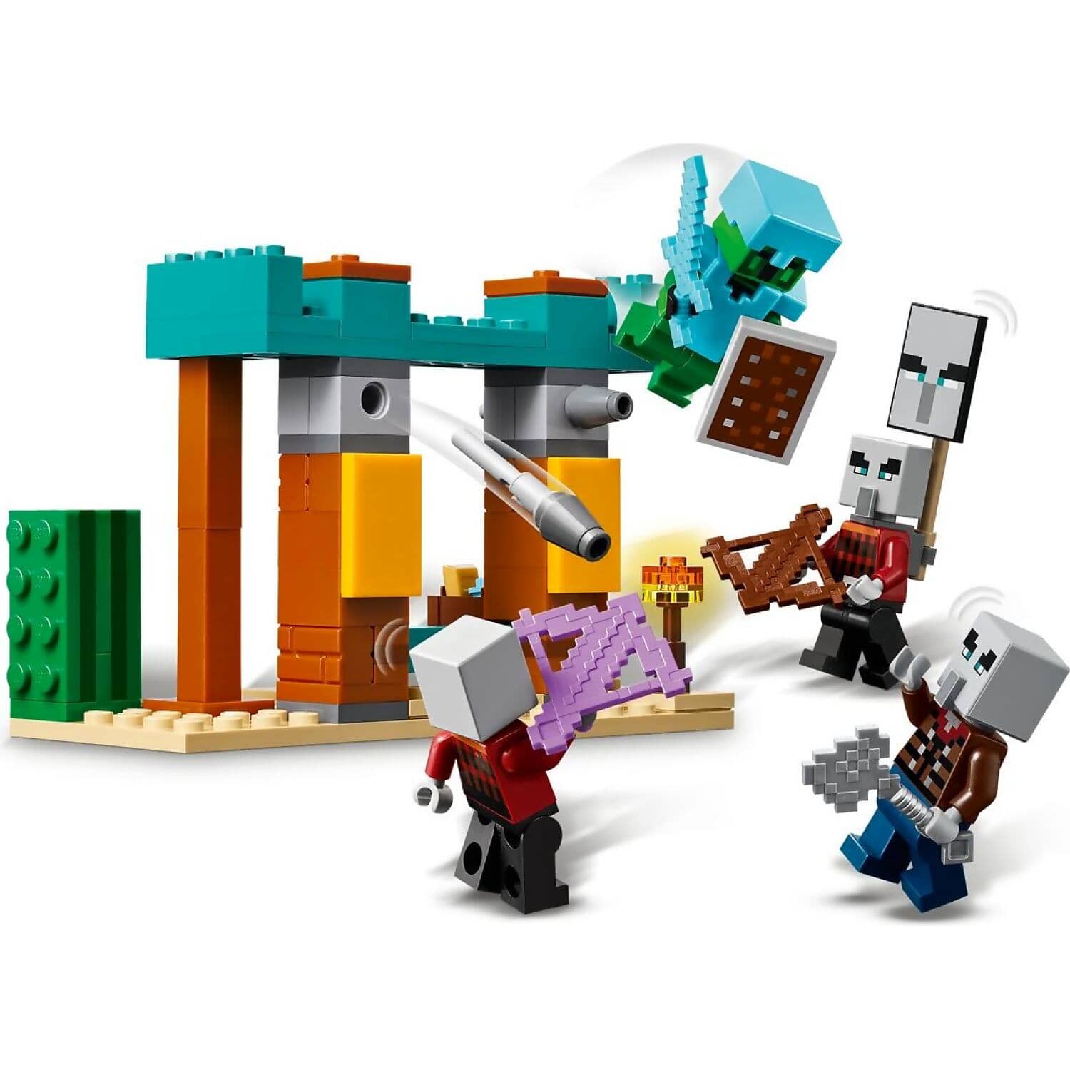 LEGO 21267 The Illager Desert Patrol - Minecraft