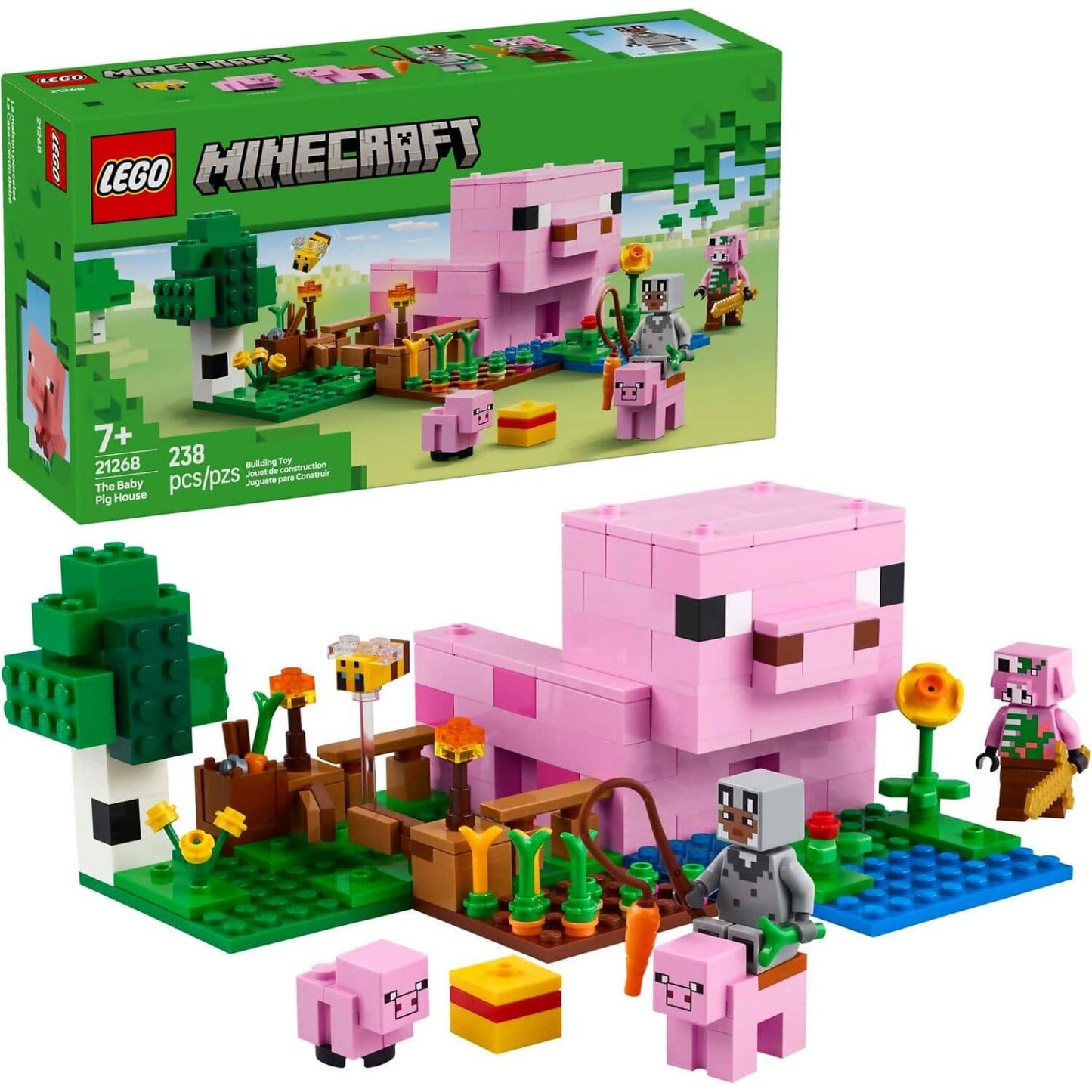 LEGO 21268 The Baby Pig House - Minecraft