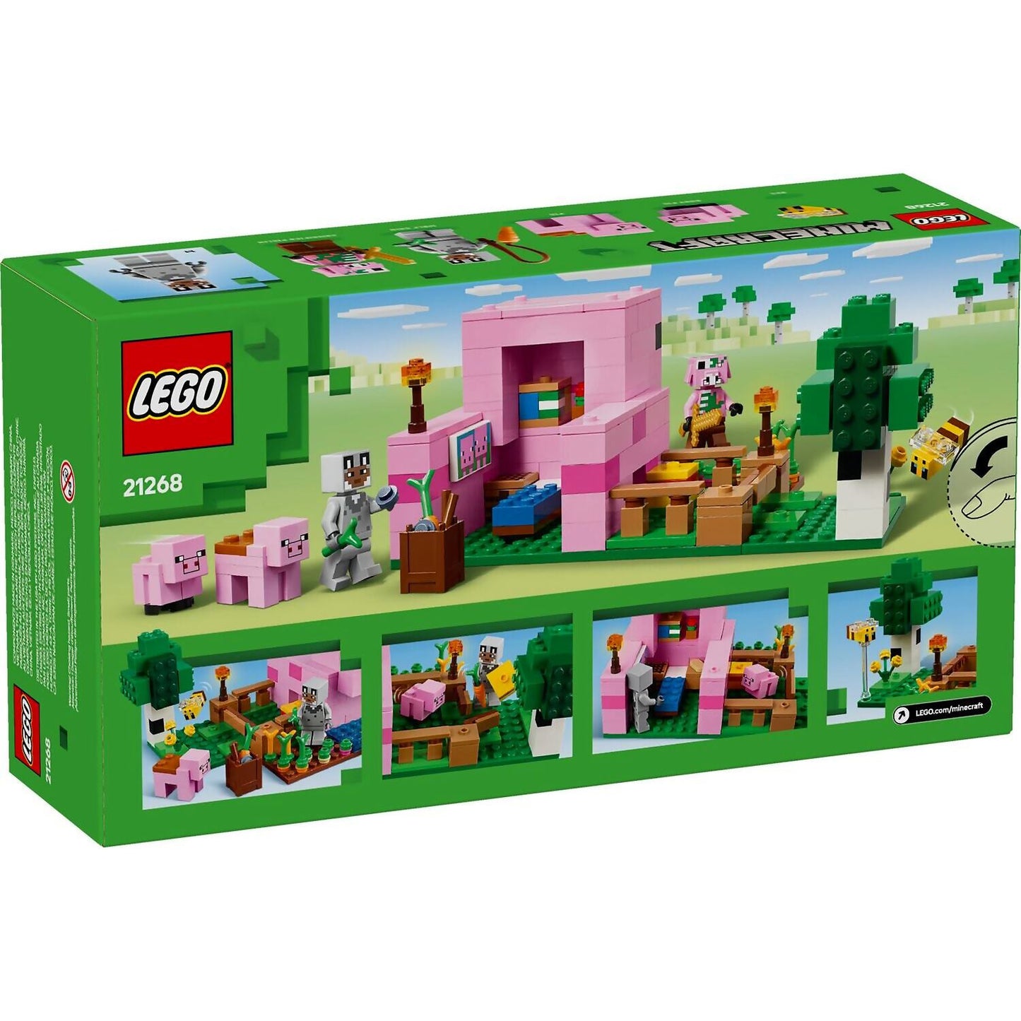 LEGO 21268 The Baby Pig House - Minecraft