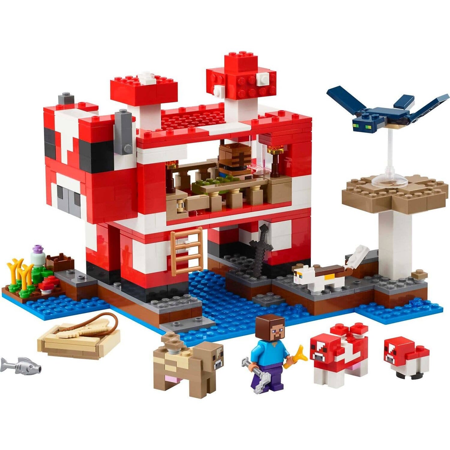 LEGO 21270 The Mooshroom House - Minecraft