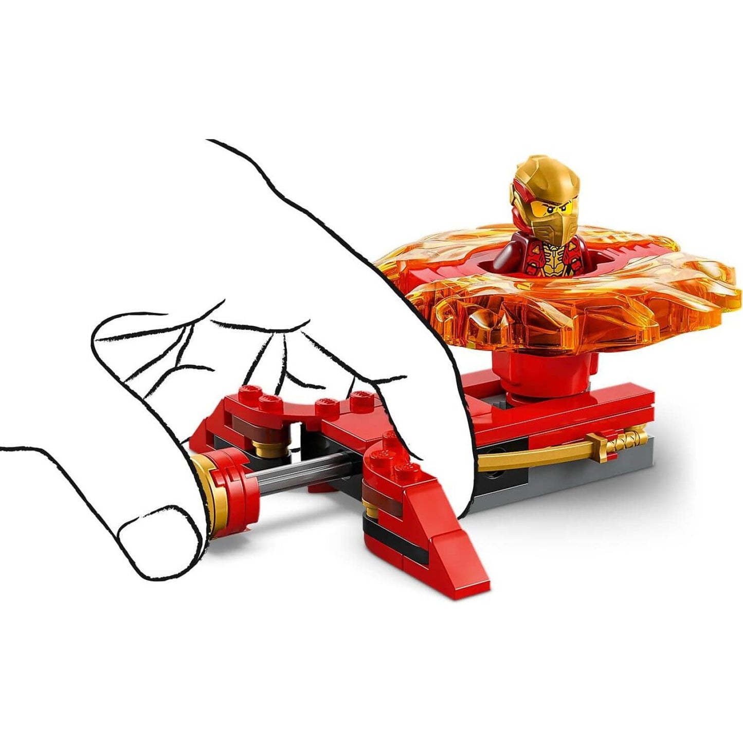 LEGO 71823 Kai's Dragon Spinjitzu Spinner - Ninjago