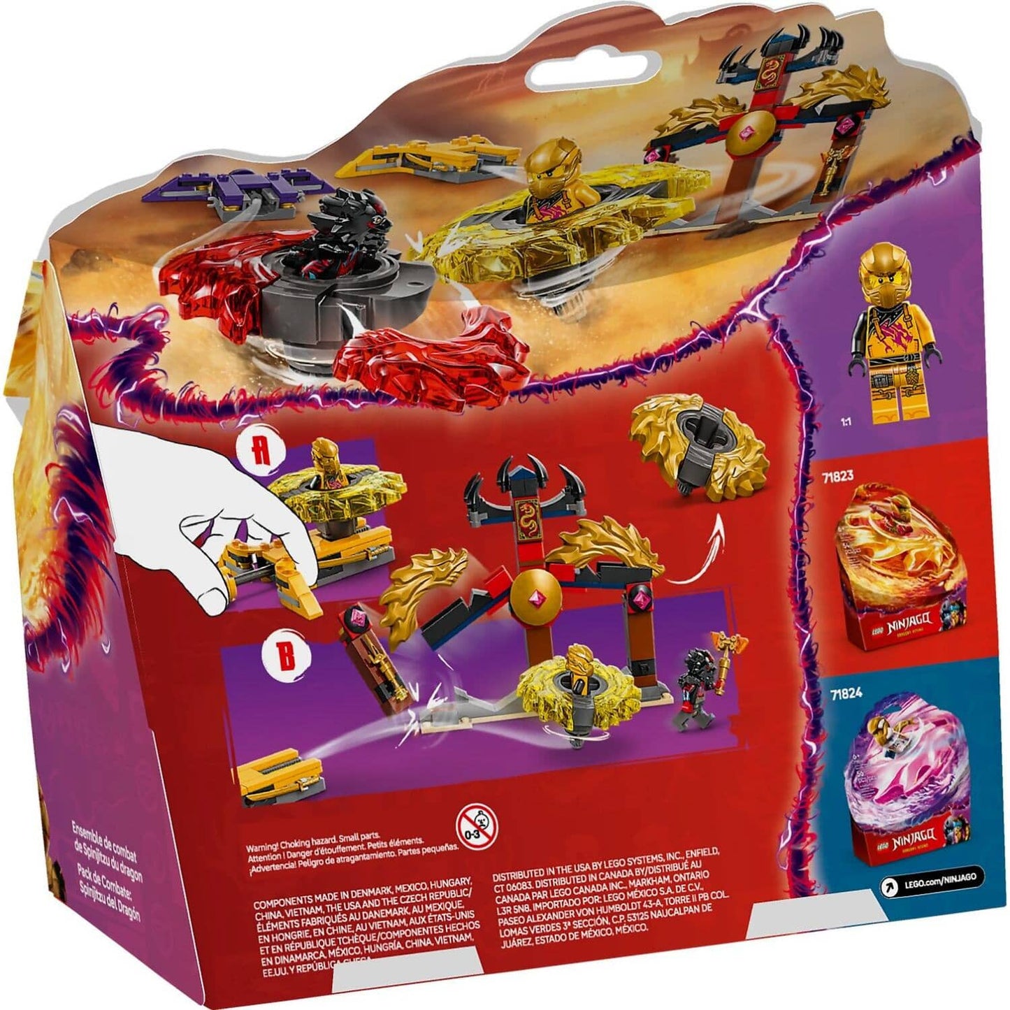 LEGO 71826 Dragon Spinjitzu Battle Pack - Ninjago