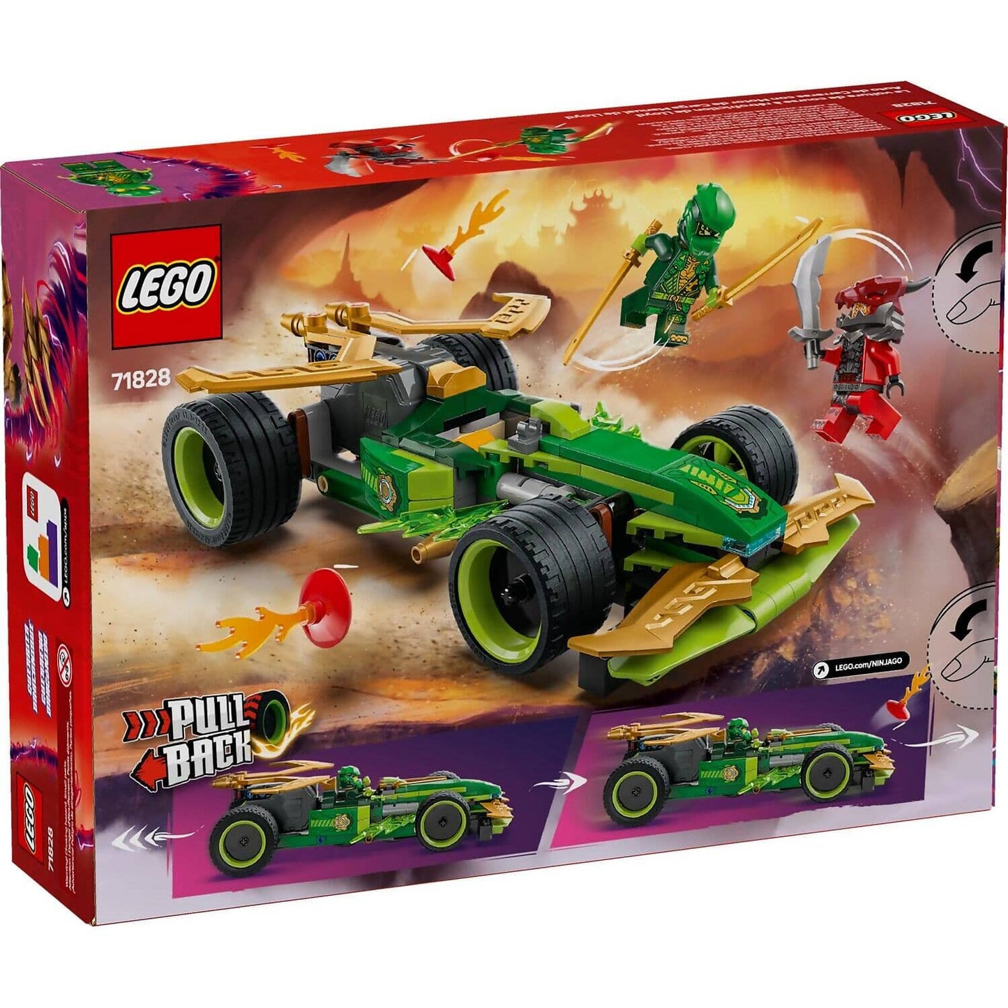 LEGO 71828 Lloyd's Pull-Back Race Car - Ninjago