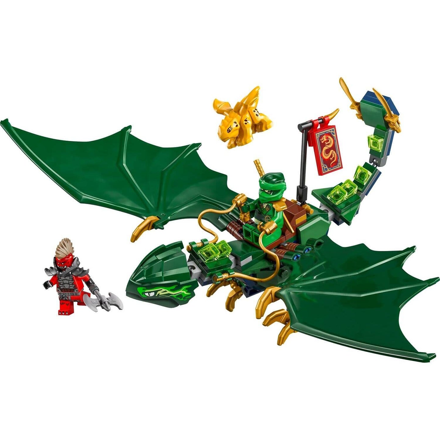 LEGO 71829 Lloyd's Green Forest Dragon - Ninjago