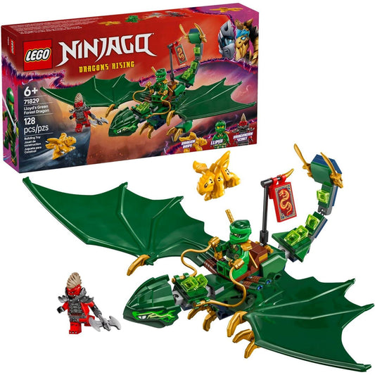 LEGO 71829 Lloyd's Green Forest Dragon - Ninjago