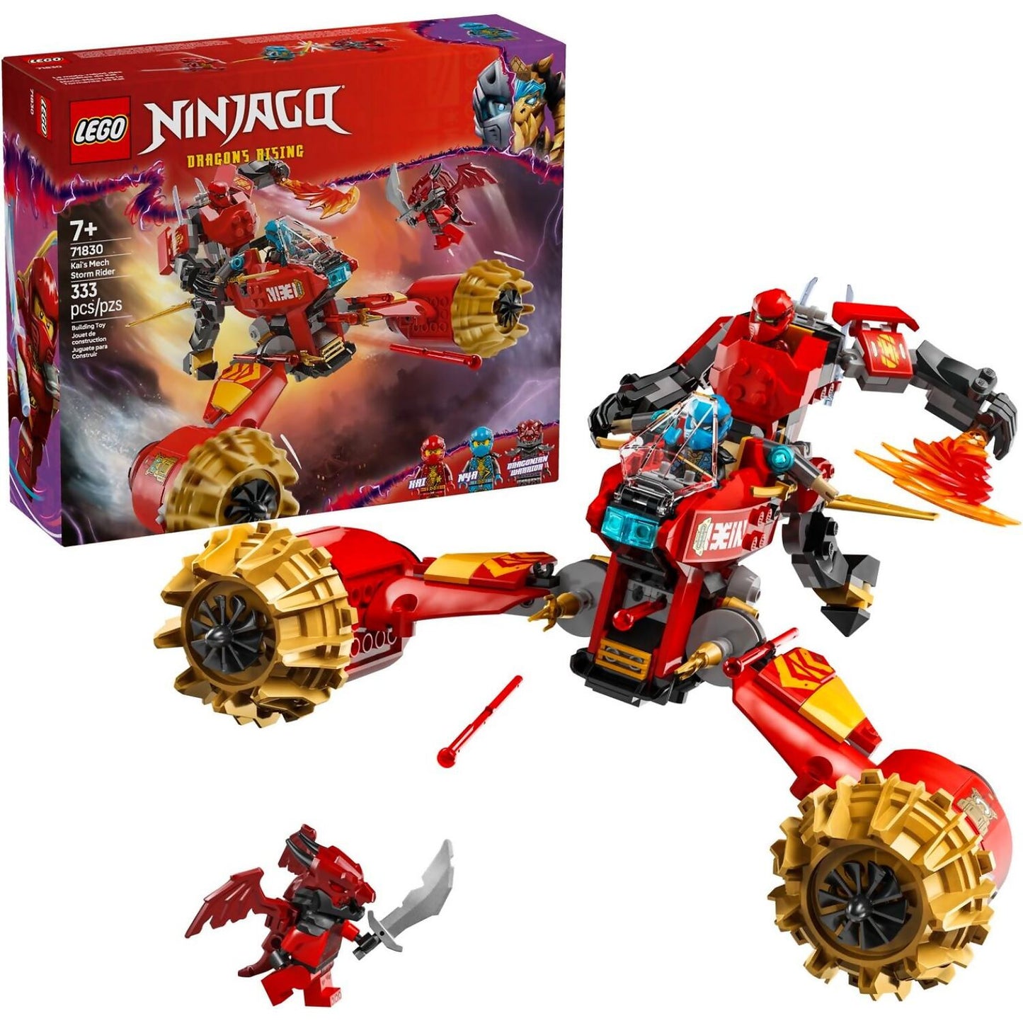 LEGO 71830 Kai's Mech Storm Rider - Ninjago