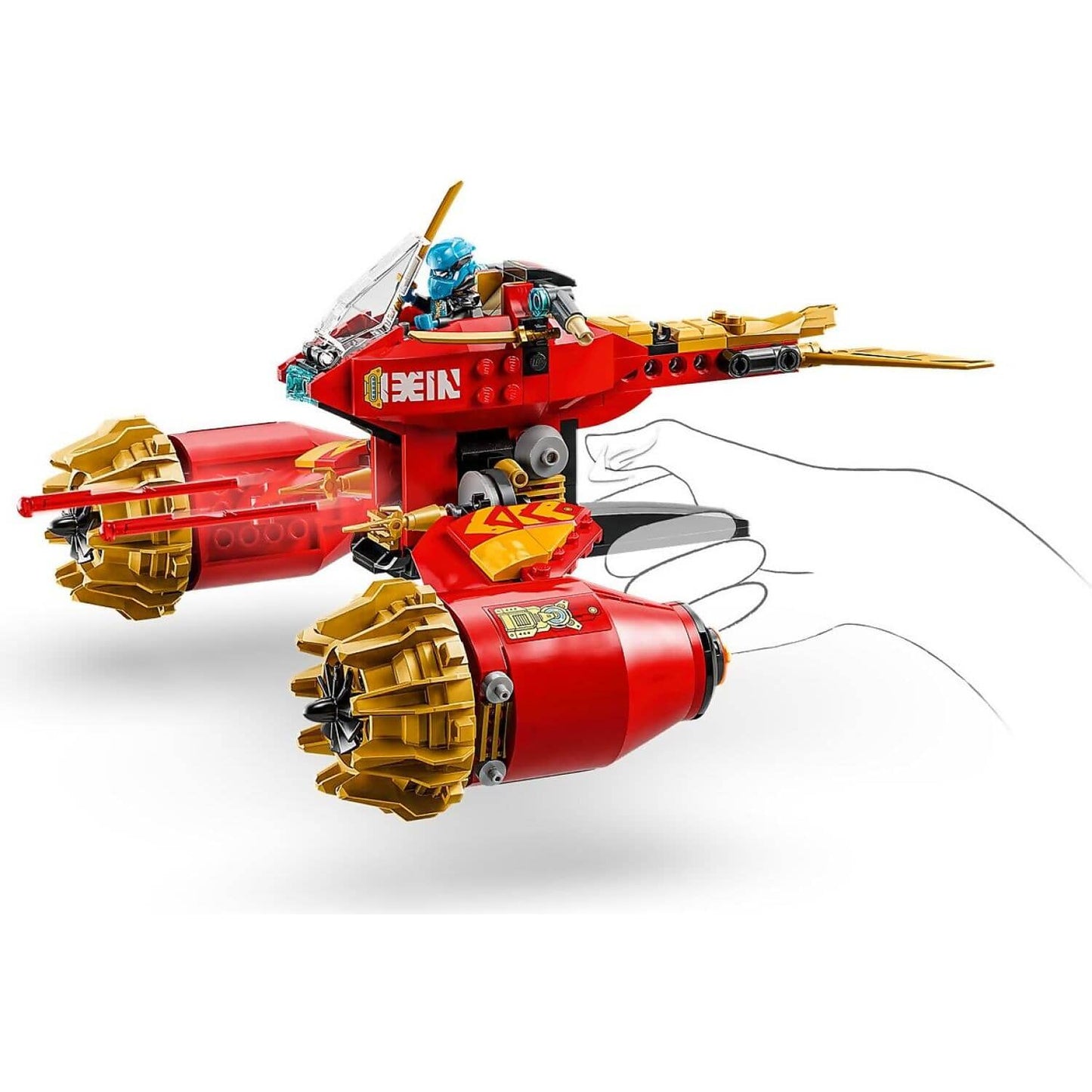 LEGO 71830 Kai's Mech Storm Rider - Ninjago