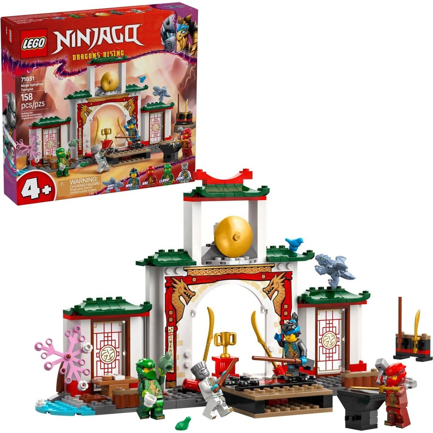 LEGO 71831 Ninja Spinjitzu Temple - Ninjago 4+