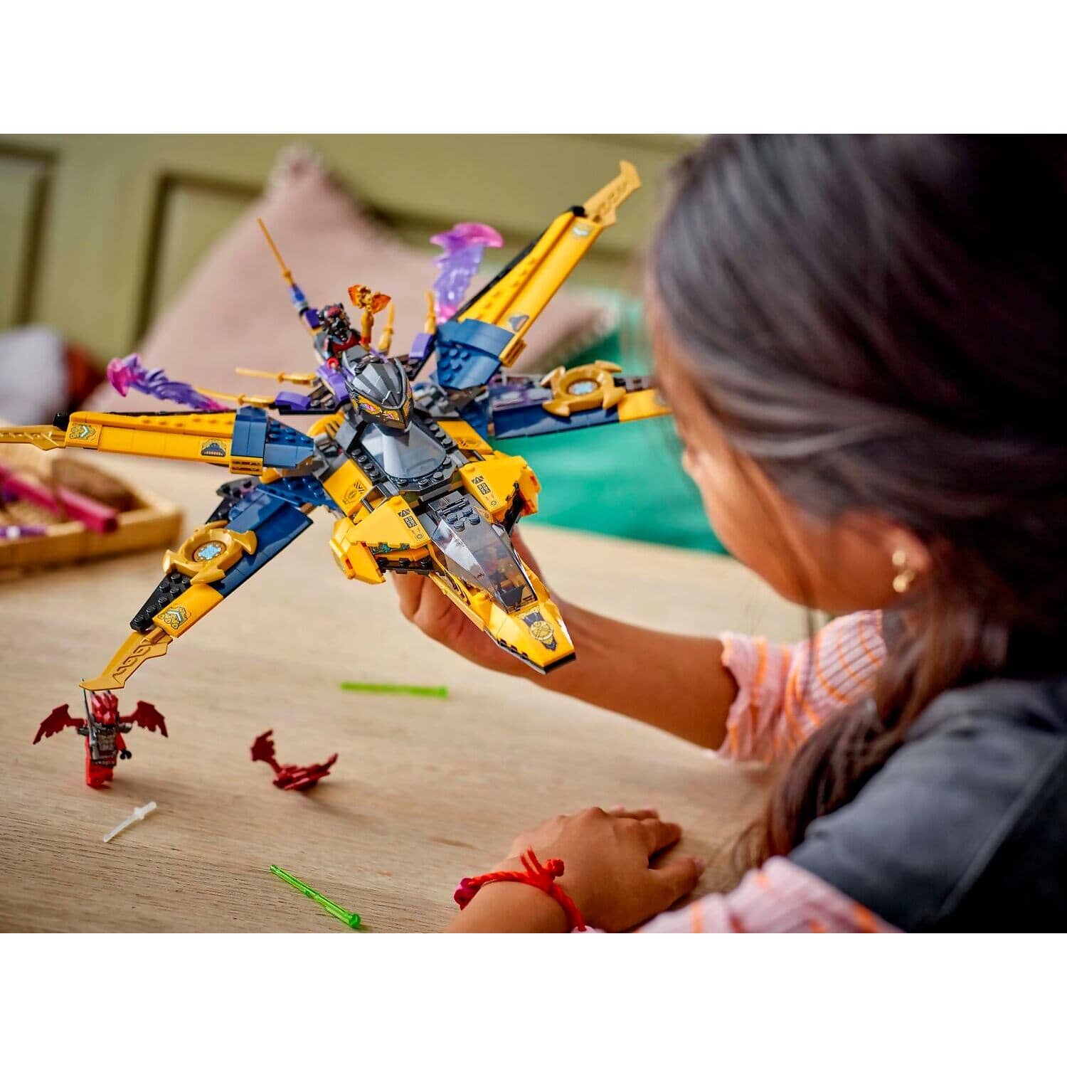 LEGO 71833 Ras and Arin's Super Storm Jet - Ninjago