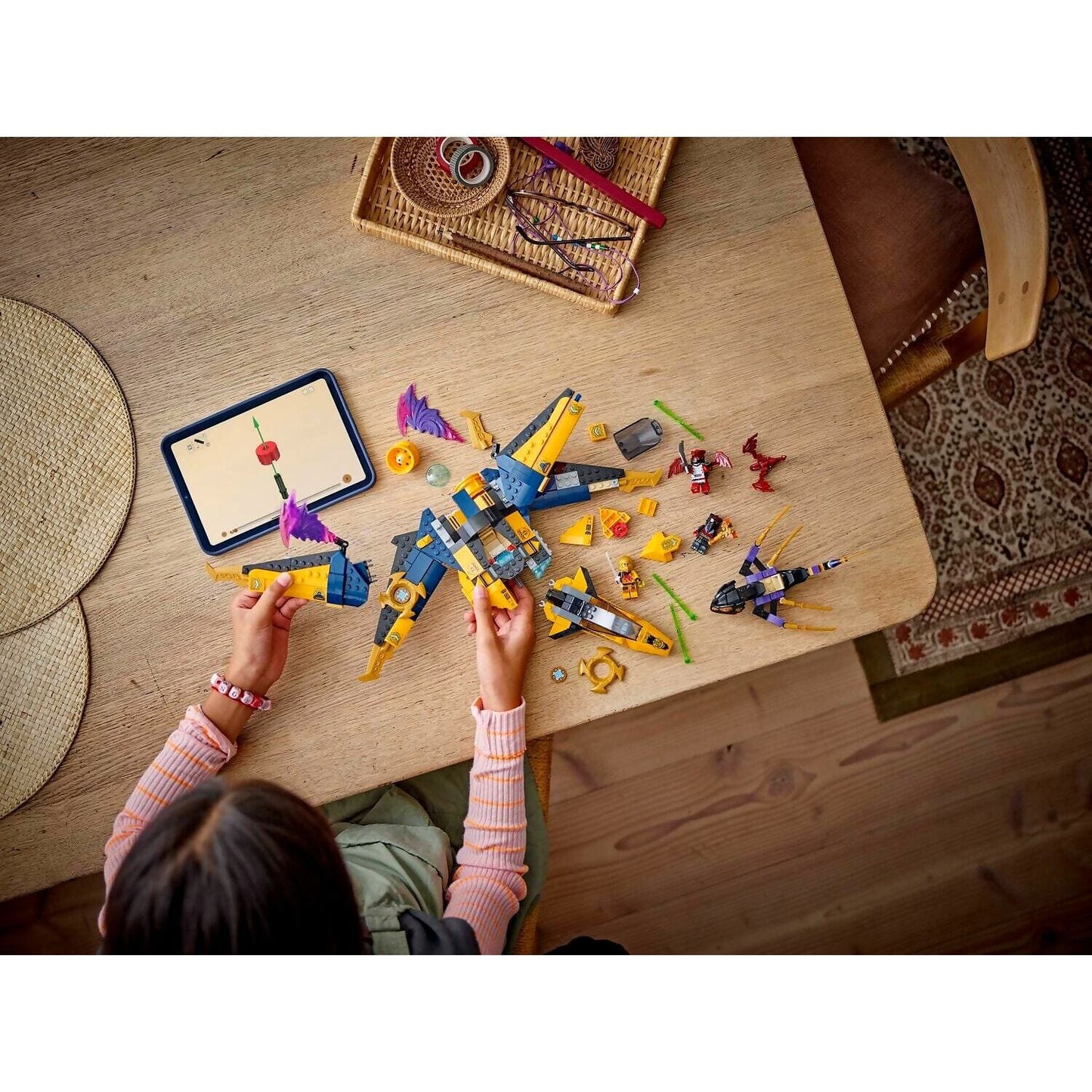 LEGO 71833 Ras and Arin's Super Storm Jet - Ninjago