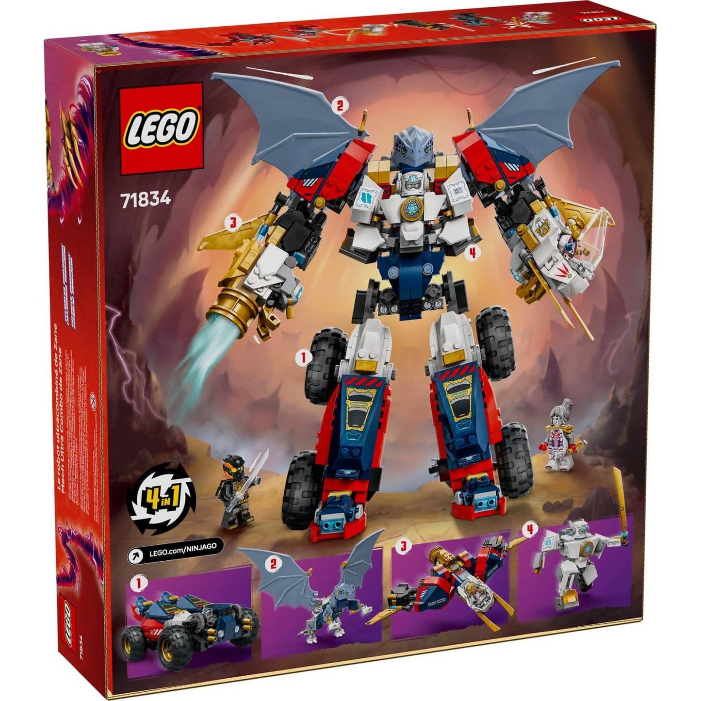 LEGO 71834 Zane's Ultra Combiner Mech - Ninjago